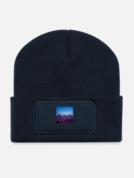 Monument Valley - Recycled Patch Beanie - french navy