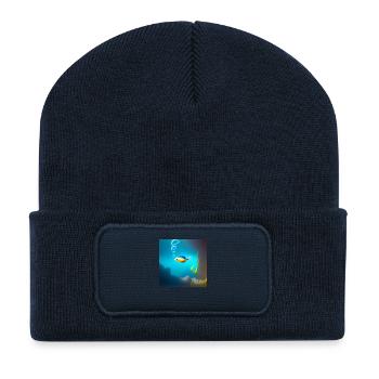 Fish - Recycled Patch Beanie - french navy - Front