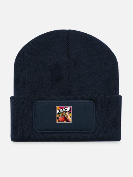 KKIIMMCCHHII - Recycelte Patch Beanie - French Navy
