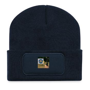 Archery - Recycled Patch Beanie - french navy - Front