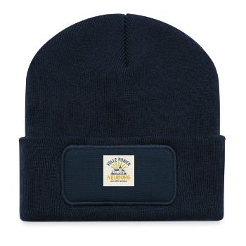 Volle Power Neuburg - Recycelte Patch Beanie - French Navy - Vorne