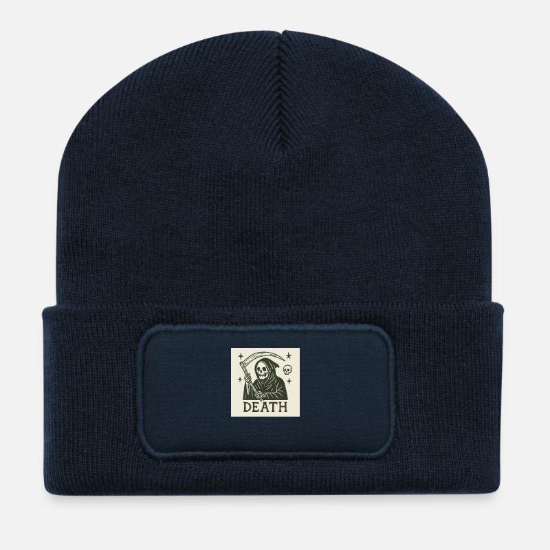Mäher - Recycelte Patch Beanie - French Navy