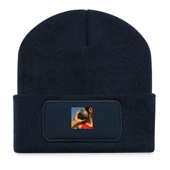 Sport - Shot put - Recycled Patch Beanie - french navy - Front