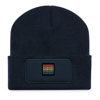Bodensee der See - Recycelte Patch Beanie - French Navy - Vorne