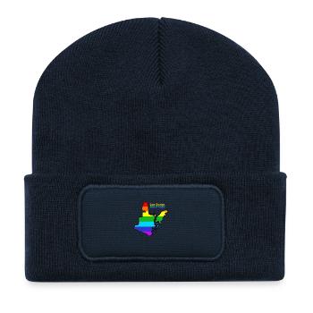 San pedro, Rainbow - Recycled Patch Beanie - french navy - Front