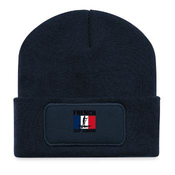 French SUP Squad Paddle-Shirt - Recycelte Patch Beanie - French Navy - Vorne