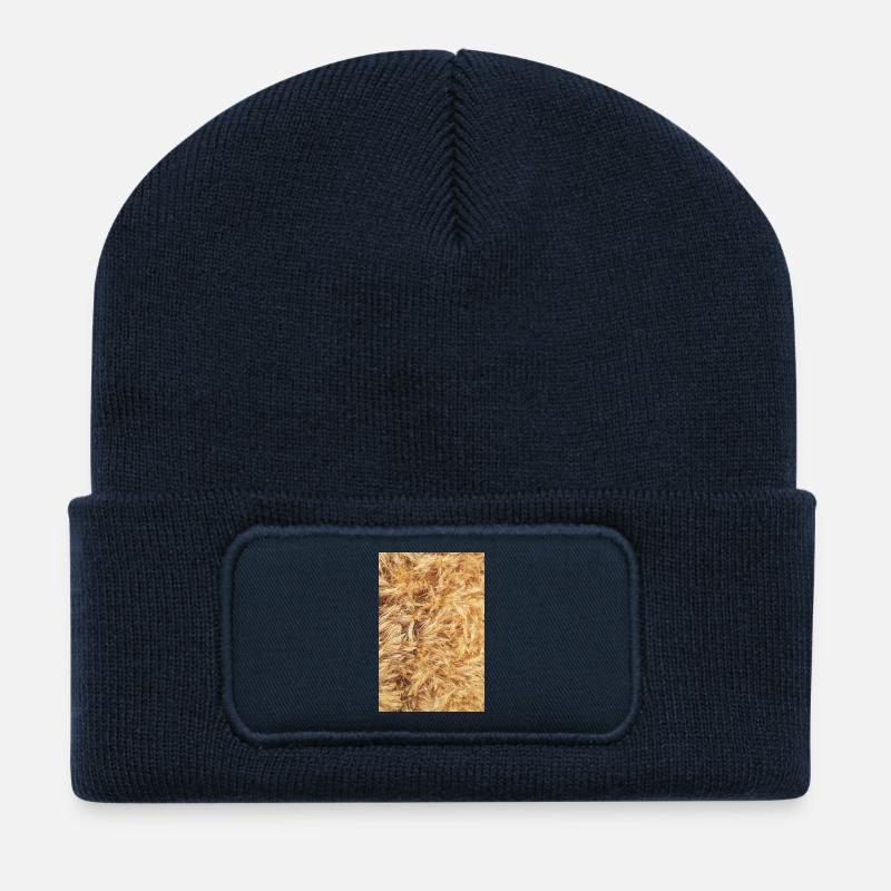 Getreide - Recycelte Patch Beanie - French Navy