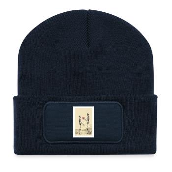 Poster - I Give You My Heart - Valentinstag - Recycelte Patch Beanie - French Navy - Vorne
