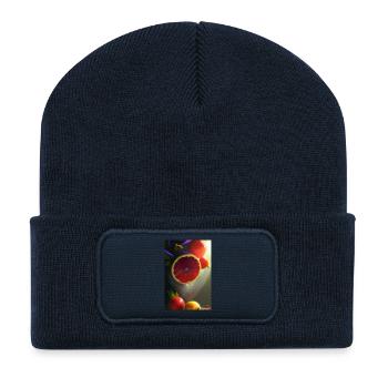 Fruit - Recycled Patch Beanie - french navy - Front