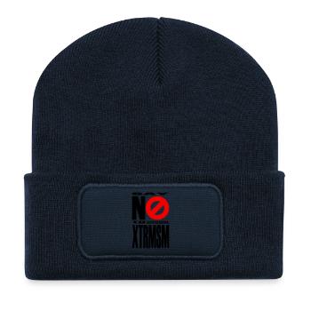 NO2XTRMSM - Recycelte Patch Beanie - French Navy - Vorne