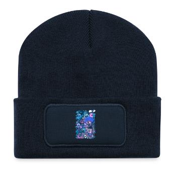 Blue Project - Recycled Patch Beanie - french navy - Front