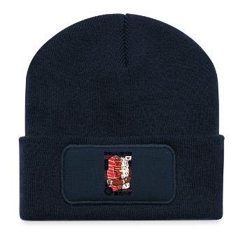 Japan Sushi Umarmung süß - Recycelte Patch Beanie - French Navy - Vorne