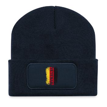 veteran - Recycelte Patch Beanie - French Navy - Vorne