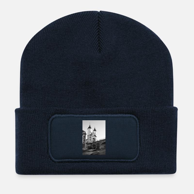 Brückentor Heidelberg - Recycelte Patch Beanie - French Navy