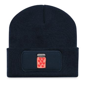 jar of hearts - Recycled Patch Beanie - french navy - Front