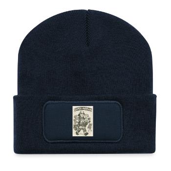 Super Firefighter Sponsor - Recycelte Patch Beanie - French Navy - Vorne