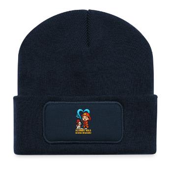 Little Hero Big Mission - Recycled Patch Beanie - french navy - Front