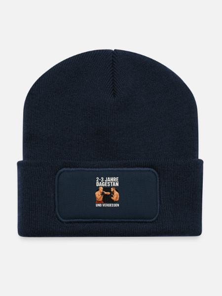 2-3 years Dagestan and forgotten - Recycled Patch Beanie - french navy