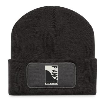 Piano – 88 Keys Endless Expression - Recycled Patch Beanie - dark grey - Front