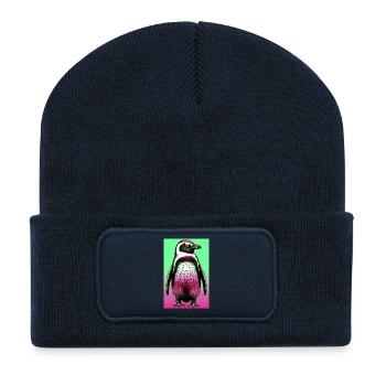 penguin - Recycled Patch Beanie - french navy - Front