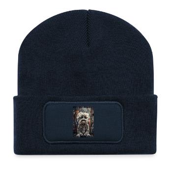 Cloudhead Graffiti Noir - Recycelte Patch Beanie - French Navy - Vorne