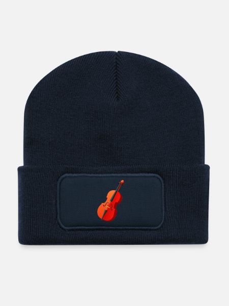 cello - Recycled Patch Beanie - french navy
