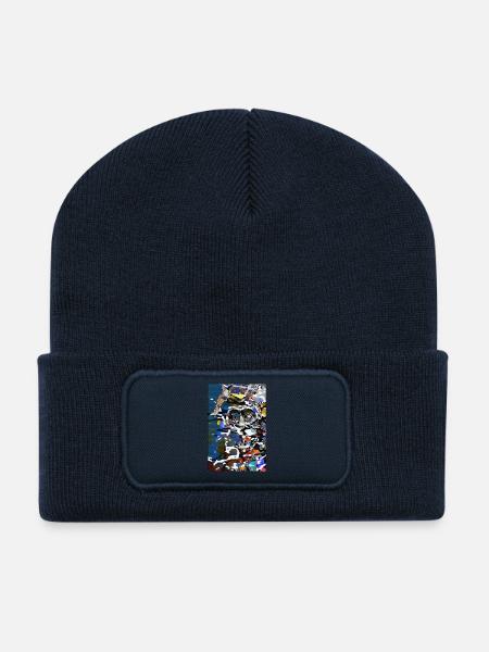 hidden - Recycled Patch Beanie - french navy
