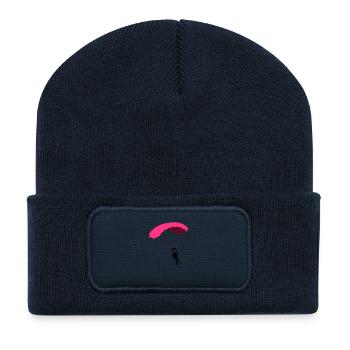 fallschirm_3c - Recycelte Patch Beanie - French Navy - Vorne
