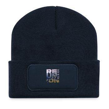 Tee Shirt France Réunion 974 Île de rêve II - Beanie recyclé à patch - bleu marine - Devant