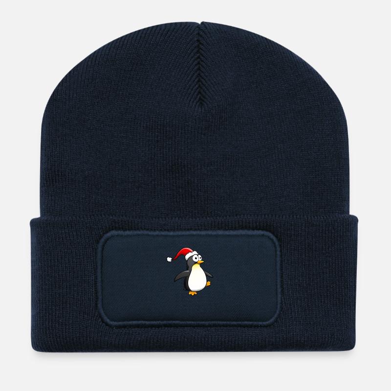 Pinguin - Recycled Patch Beanie - french navy