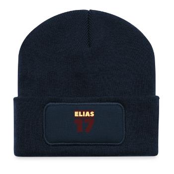 Elias - Recycelte Patch Beanie - French Navy - Vorne