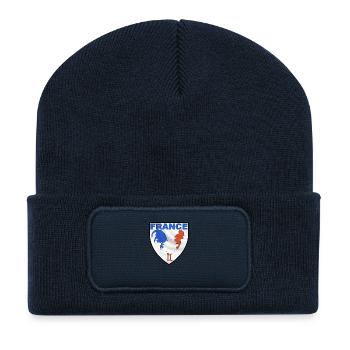 coq_france_design_01 - Recycled Patch Beanie - french navy - Front