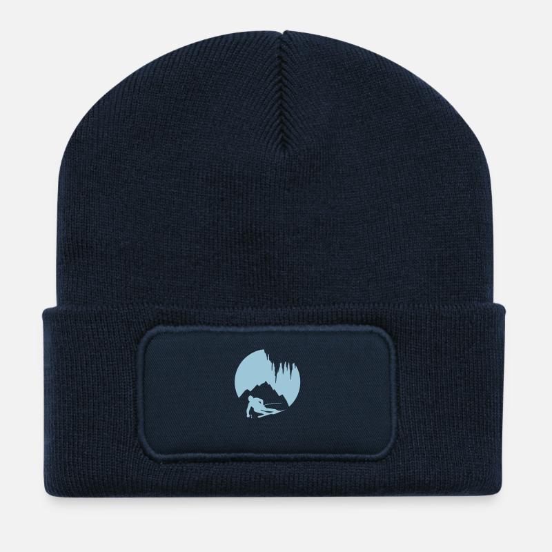 ICICLE & SKI - Recycled Patch Beanie - french navy