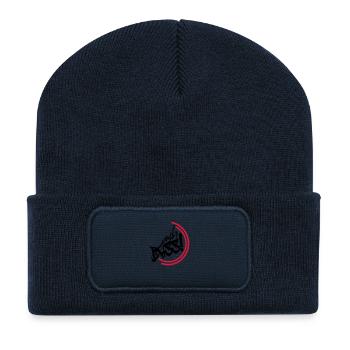 more bass - Recycled Patch Beanie - french navy - Front