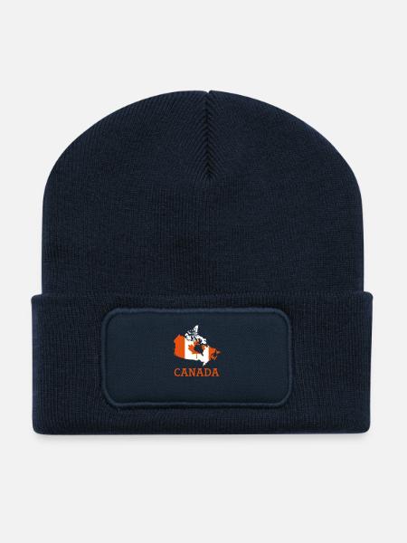 canada - Recycled Patch Beanie - french navy