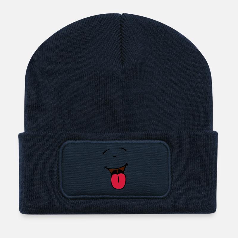 Clown - Recycelte Patch Beanie - French Navy