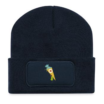 Ameise Schultüte - Recycelte Patch Beanie - French Navy - Vorne