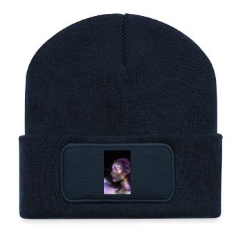 goodnight n go - Recycled Patch Beanie - french navy - Front