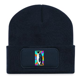 penguin - Recycled Patch Beanie - french navy - Front