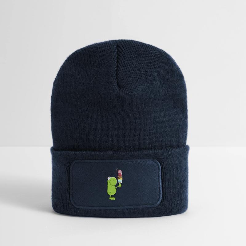 Recycelte Patch Beanie