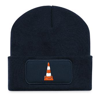 Construction hats - Recycled Patch Beanie - french navy - Front
