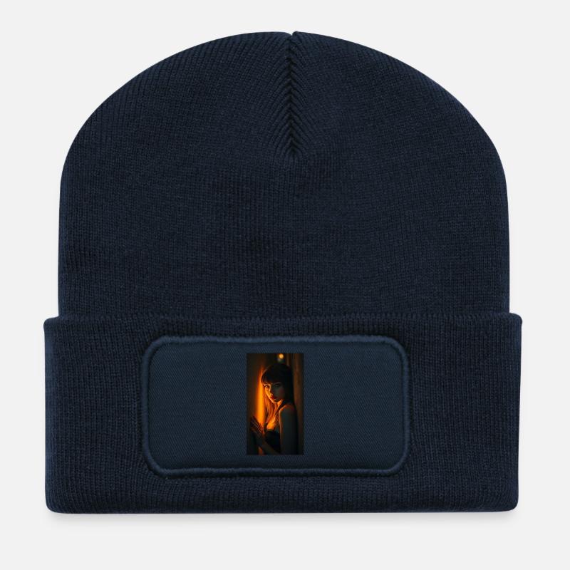 SWS MIDNIGHT - Recycelte Patch Beanie - French Navy