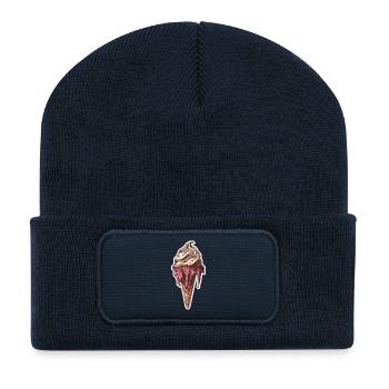 Eiscreme Eis - Recycled Patch Beanie - french navy - Front