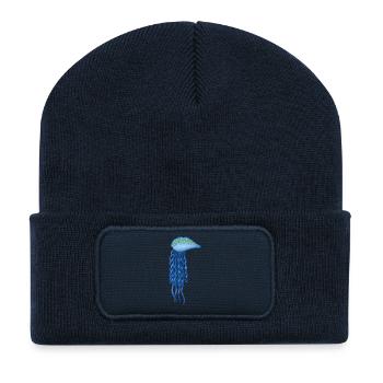 Bluebottle Jellyfish South Africa - Recycled Patch Beanie - french navy - Front