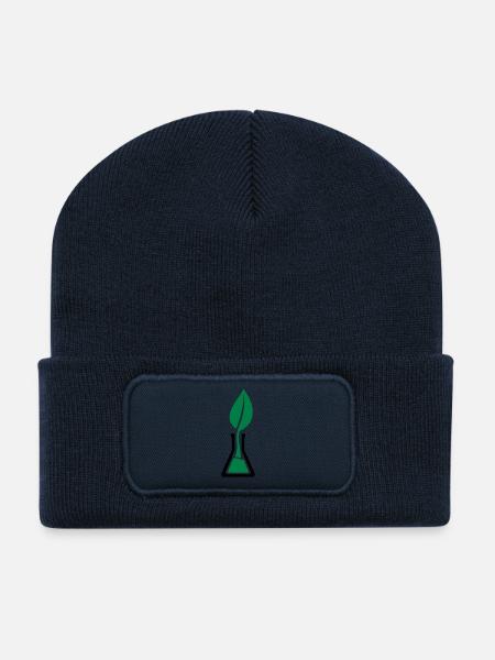 Umweltschutz - Recycelte Patch Beanie - French Navy