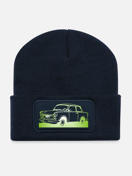  601 Limo Trabi - Recycelte Patch Beanie - French Navy