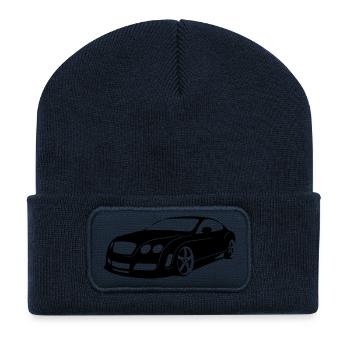 Bentley Continental GT - Recycelte Patch Beanie - French Navy - Vorne