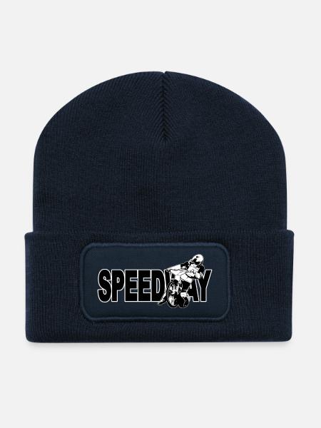 Speedway Racing - Recycled Patch Beanie - french navy