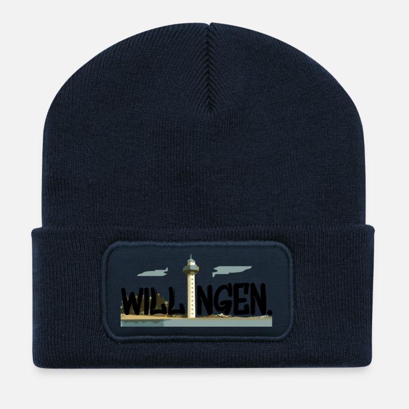 Willingen 20210628 - Recycelte Patch Beanie - French Navy