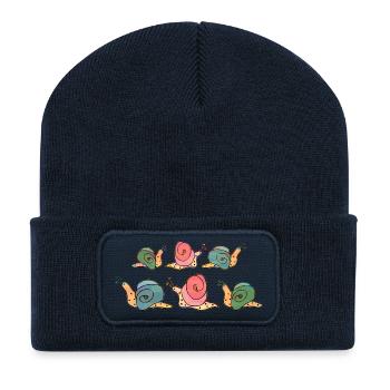 Snails - Recycled Patch Beanie - french navy - Front